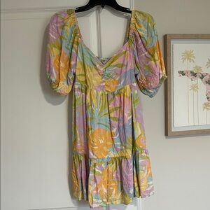 Billabong Colorful Floral Women's Dress